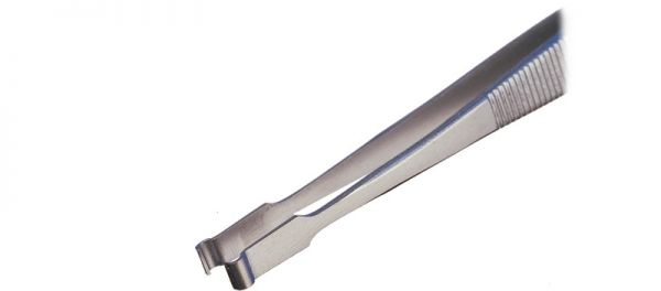 Pinzette 578-SA zum Greifen von zylindrischen Bauteilen (Ø 3,2mm), 120mm