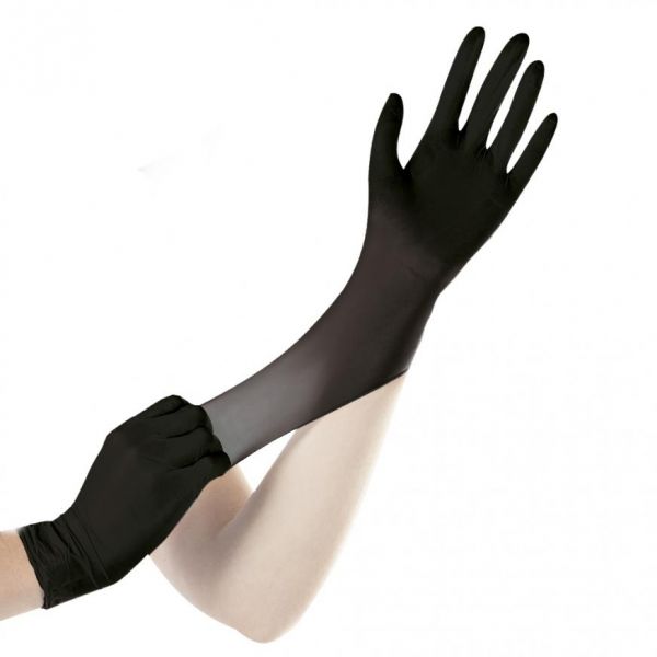 Nitril 5Light schwarz Einweg Handschuhe