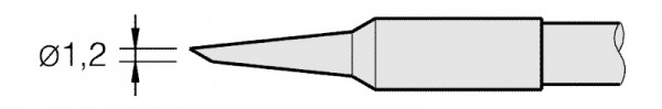JBC - C245-710 - Lötspitze, abgeschrägt, Ø 3,8mm