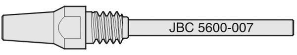 JBC - C560-007 - Entlötdüse für Pin, max. Ø 2,2mm
