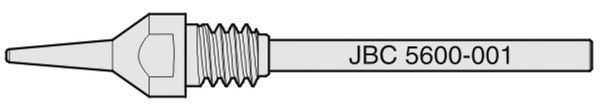 JBC - C560-001 - Entlötdüse für Pin, max. Ø 0,4mm