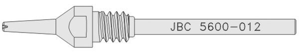 JBC - C560-012 - Entlötdüse für Padreinigung, Ø 0,8mm